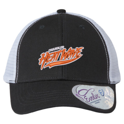 Ladies EMBROIDERED "Charlie" Modern Trucker Cap Thumbnail